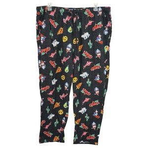 Old Navy Men's XXL Christmas Holiday Ornaments Flannel Pajama Pants Loungewear